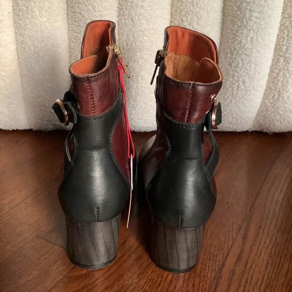 PIKOLINOS Brown and Black Ankle Boots - Picture 6 of 11